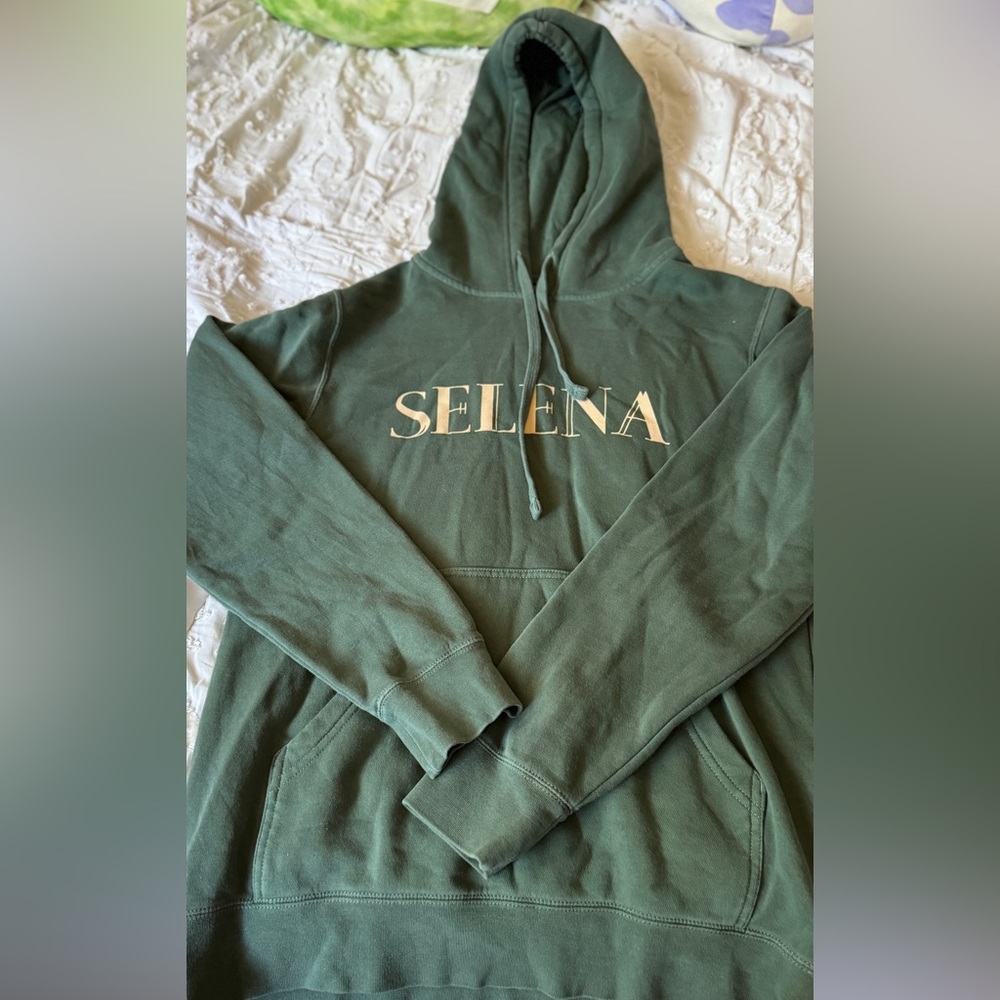 Selena Gomez Olive Green Cozy Single Soon Collection Single All The Way